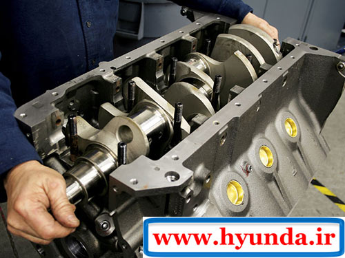 کف بلوک سیلندر crankshaft 03