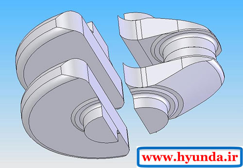 وزنه های متعادل کننده میل لنگ crankshaft 06