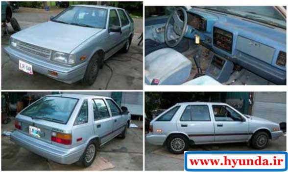هیوندای اکسل 1986 hyundai-excel1986